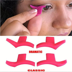 Cat Shape Eyeliner Eyeshadow Stencil Reusable Makeup Template