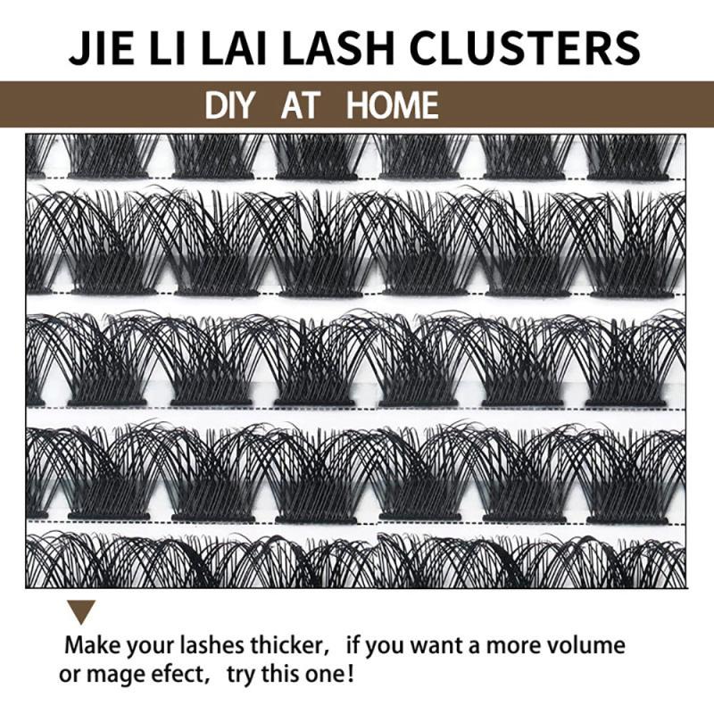 Cluster Lashes Kit Individual Eyelash Extensions False Wispy Lash Extension