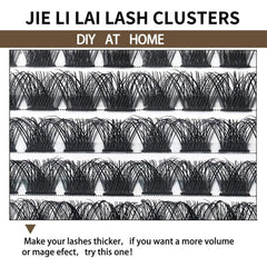 Cluster Lashes Kit Individual Eyelash Extensions False Wispy Lash Extension