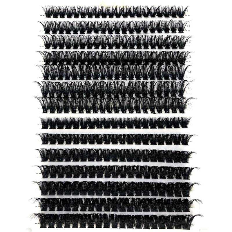 50D 80D 9 16mm Mix Lashes Makeup False Eyelashes Extension