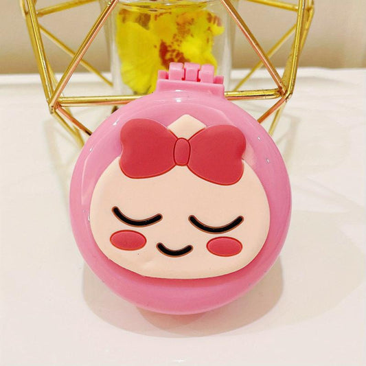 Portable Air Cushion Head Massage Comb and Mirror Set