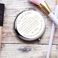 Bride Tribe Compact Mirror Bridesmaid Wedding Gift