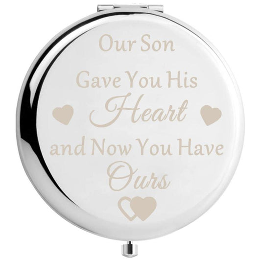Bride Tribe Compact Mirror Bridesmaid Wedding Gift