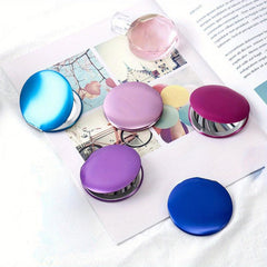 Portable Foldable Makeup Mirror Double sided Small Mirror Beauty Tool