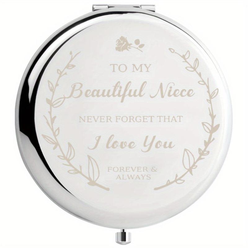 Mother's Birthday Compact Mirror - Unique Gift for Wife, Mom, Daughter