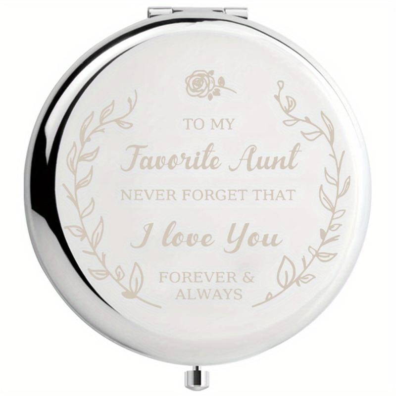 Mother's Birthday Compact Mirror - Unique Gift for Wife, Mom, Daughter