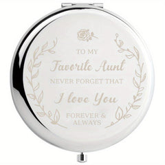 Mother's Birthday Compact Mirror - Unique Gift for Wife, Mom, Daughter