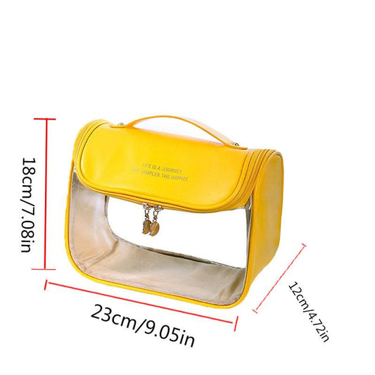 Women's Waterproof Travel Toiletry Bag with Handle