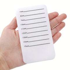 Acrylic Eyelash Scale Boards Display Stand for Eyelashes