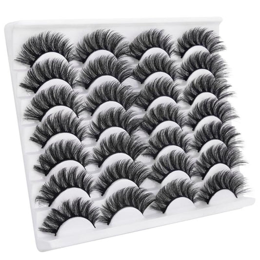 Paris False Eyelashes 3D Fluffy Cat Eye Lashes