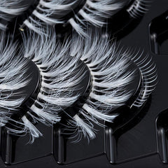 5 Pairs Faux Mink Soft Lashes Masquerade Cosplay Manga Lashes