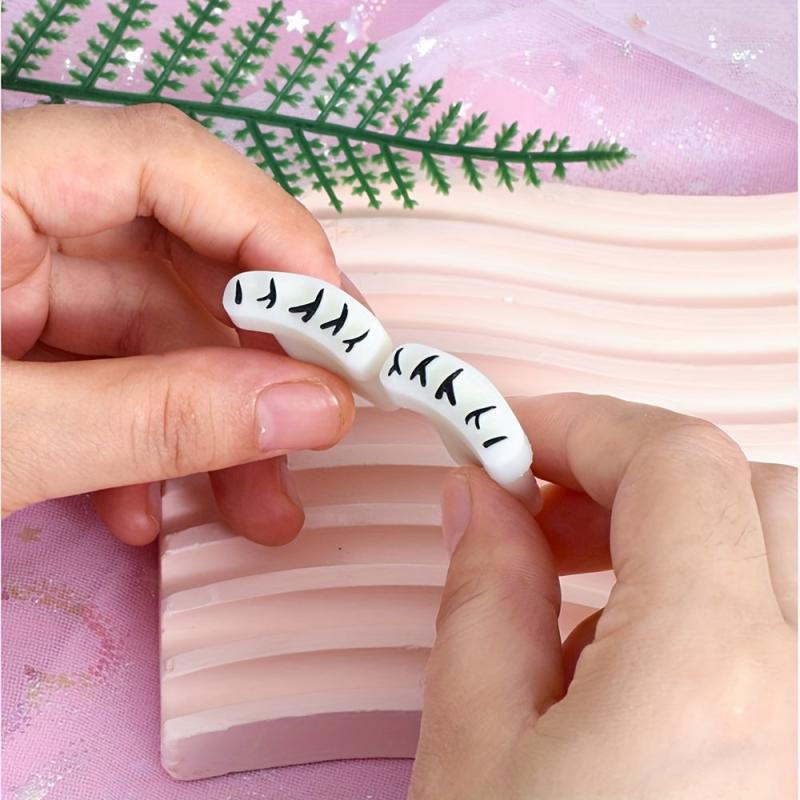Eyelash Stamps Tool Diy Lower Lashes Extensions Natural Look