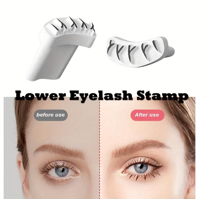 Eyelash Stamps Tool Diy Lower Lashes Extensions Natural Look
