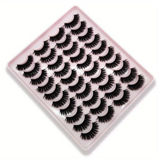 Cat Eye Lashes 3D Faux Mink Natural False Eyelashes