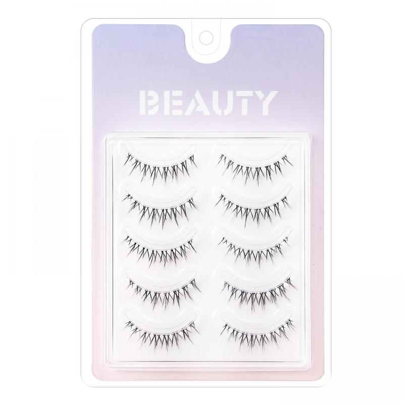 Hand Painted Lower Lashes Full Strip Cosplay False Eyelashes