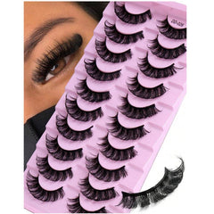 Natural Volume Lash Extensions Soft Fluffy Perfect for Daily & Party Makeup