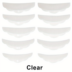 5 Pairs Lash Lift Rods Silicone Eyelash Pads Y Shape