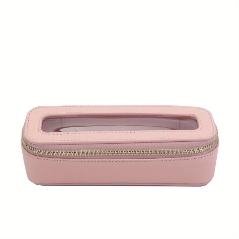 Portable Travel Clear PVC Cosmetic Bag TPU Wash Bag