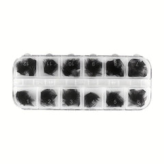 DIY C D Curl Thick False Lashes Cluster Fan Volume Makeup