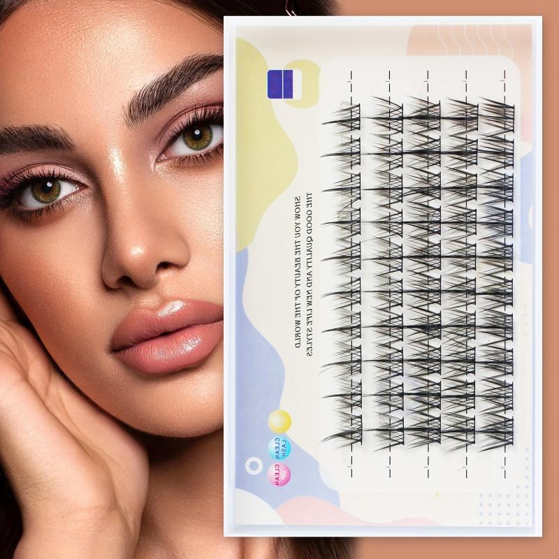 Natural Soft False Eyelashes Spiked Curling Extensions C Curling