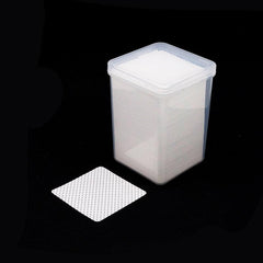 200pcs Nail Wipes with Tweezers and Glue Bottle Mouths