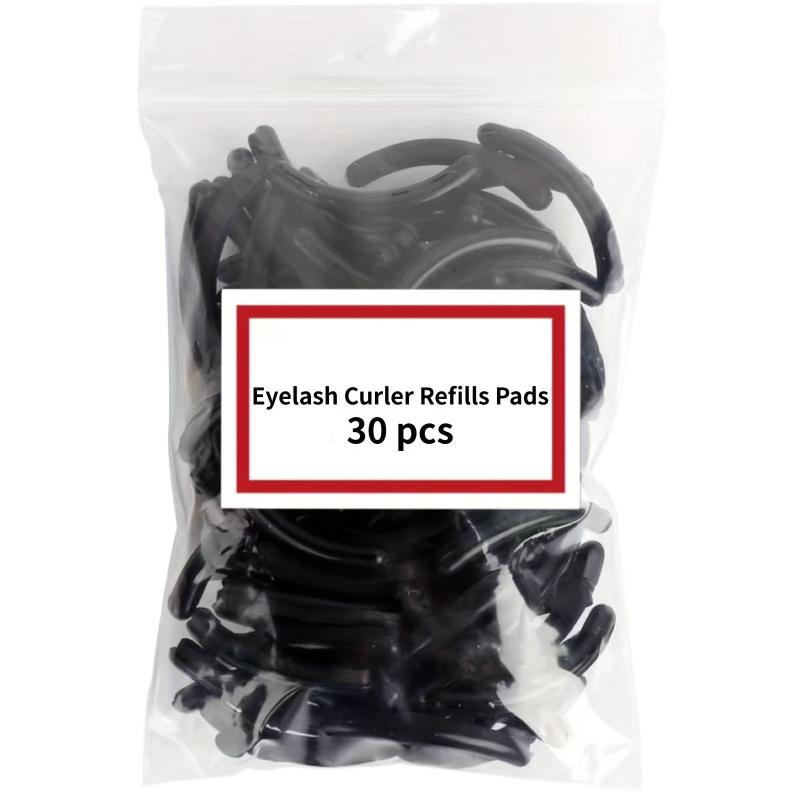 30Pcs Eyelash Curler Refill Pads Silicone Rubber Replacement Pads