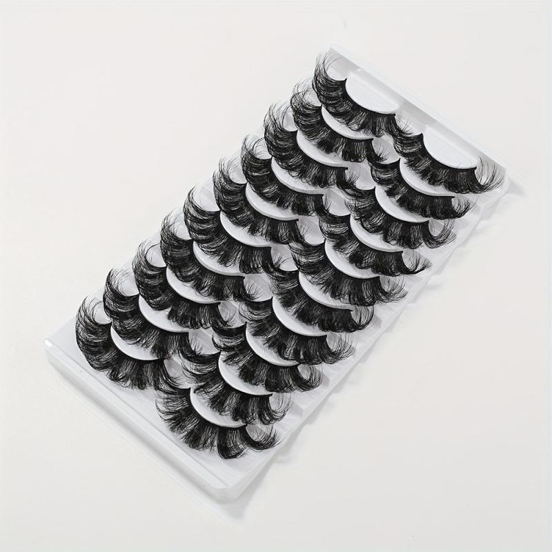 Fluffy Wispy 3D Mink Lashes Thick Volume Long Soft Dramatic Strip Eye Lashes