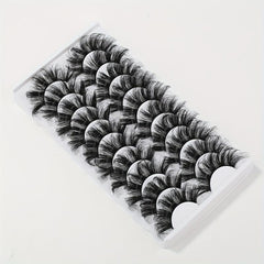 Fluffy Wispy 3D Mink Lashes Thick Volume Long Soft Dramatic Strip Eye Lashes