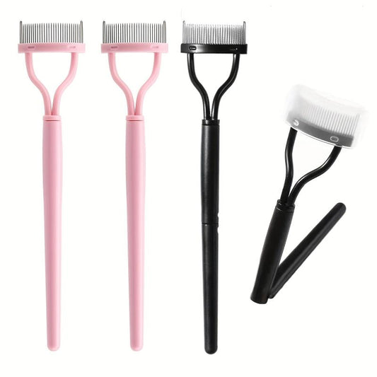 2/4pcs Metal Eyelash Separator Comb - Define and Separate Lashes