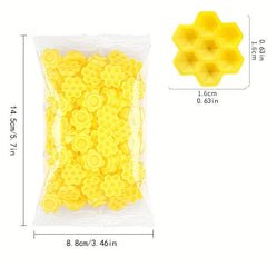 100 Pcs Glue Holder Eyelash Extension Grafting Cup Honeycomb Shape Beauty Tool