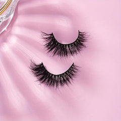 7 Pairs 5D Wispy Long Lash Extension Soft Reusable Curly Eyelashes