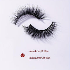 7 Pairs 5D Wispy Long Lash Extension Soft Reusable Curly Eyelashes