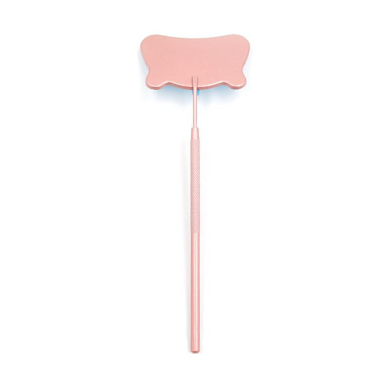 Bear Shaped Lash Extension Mirror Stainless Steel Makeup Tool