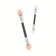 4pcs Double Head Eyeshadow Applicators Makeup Brush Sponge