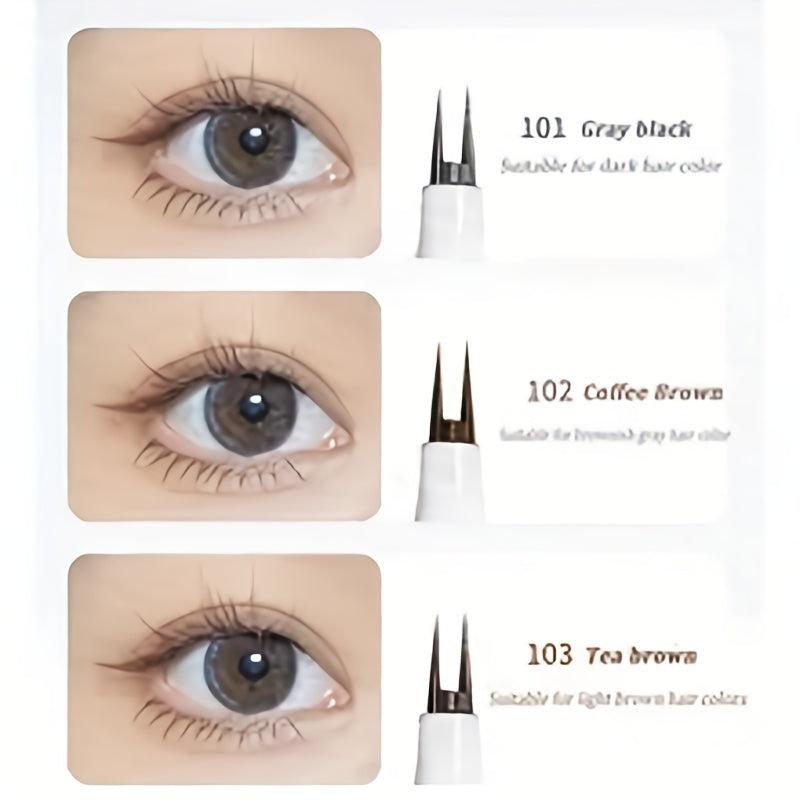 Double Tip Lower Eyelash Pencil Ultra Fine Liquid Eyeliner