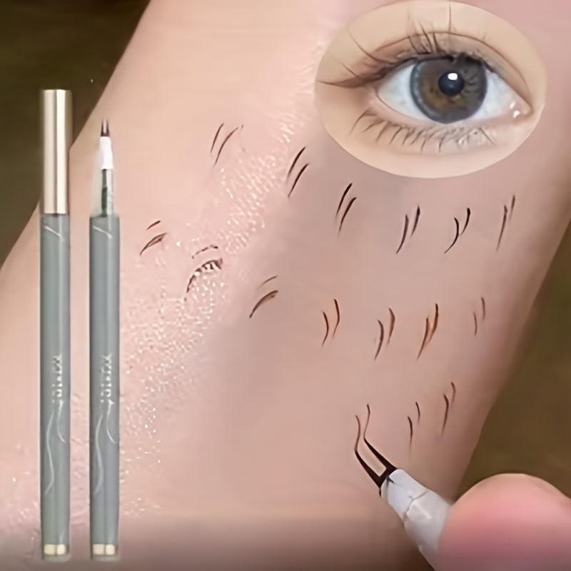 Double Tip Lower Eyelash Pencil Ultra Fine Liquid Eyeliner