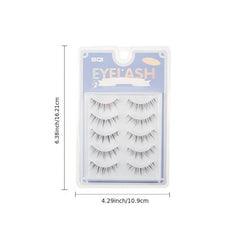 Japanese Wispy False Lashes Pack Natural Look Faux Mink Eyelashes