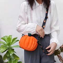 Halloween Pumpkin Makeup Bag Mini Zipper Makeup Pouch