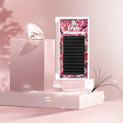 Mini Cluster Lashes 12 Rows 0.07DD Curl 8-15mm Wispy Natural Look DIY Eyelashes