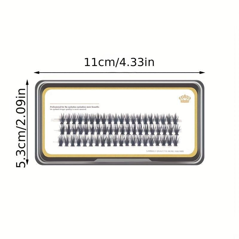 Soft Cluster False Eyelashes 30D Faux Mink Lashes 8 15mm
