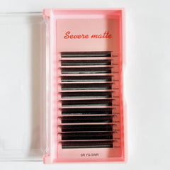 YY Shape Lashes Natural Crossed Eyelash Extensions Individual Curling Lashes