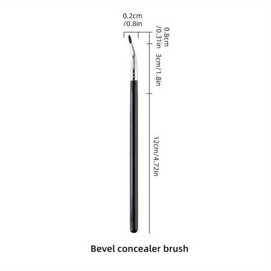 Ultra Fine Angled Eyeliner Brush for Precision Eye Define Makeup