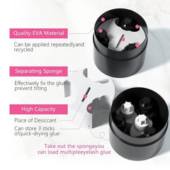 Eyelash Extension Glue Jar Storage Tank Adhesive Stand