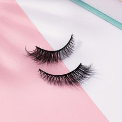 7 Pairs Faux Mink Hair Lashes Cat Eye Fluffy Soft Dramatic Eyelashes