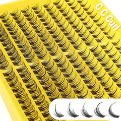 DIY Eyelash Extensions Clusters Natural False Lashes 10-16mm Individual Lashes