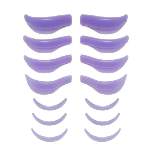 7 Pairs Silicone Eyelash Perm Pad Extension Lifting Rods Shield