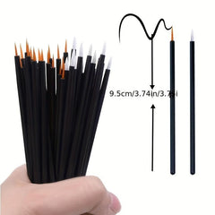 5pcs Waterproof Eyeliner Brushes for Perfect Eye Liner and Lip Application