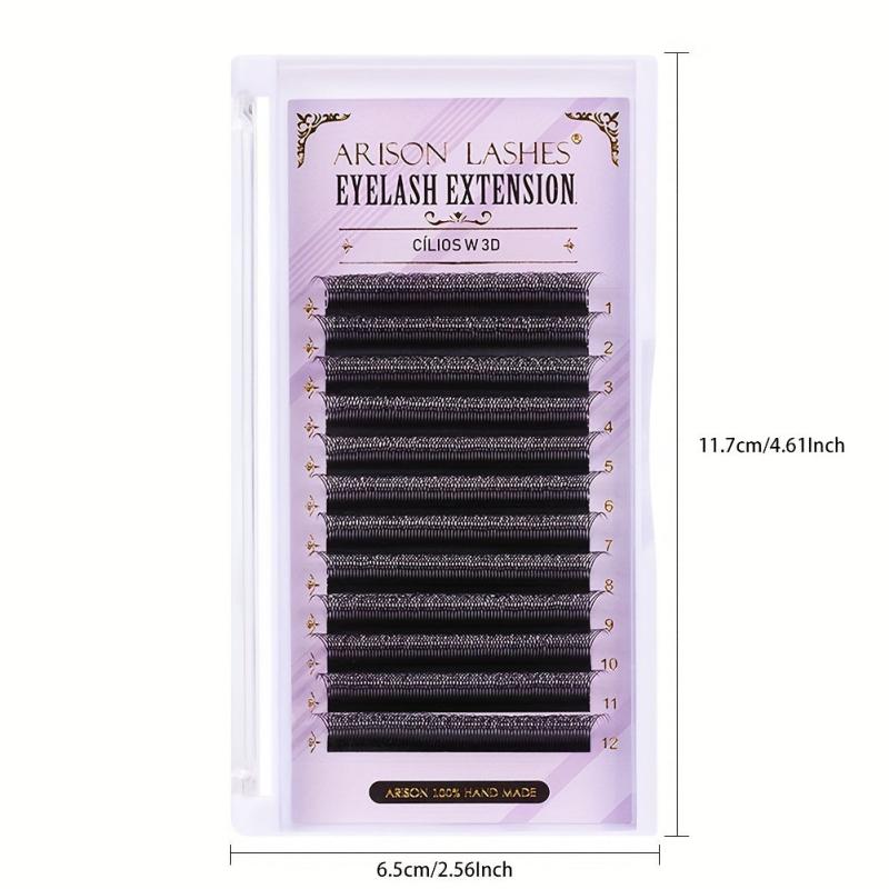 3D W Shape Lashes Premade Fans Volume Eyelashes Extension