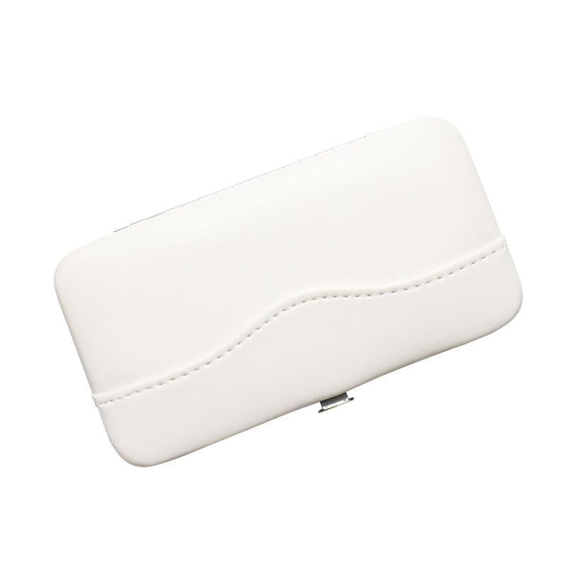 Small Tweezers Case For Eyelash Extensions PU Leather Empty Tweezers Storage Bag