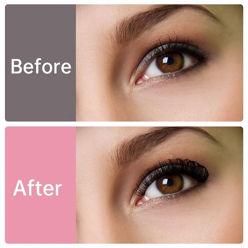 Faux Mink Hair False Eyelashes Little Devil 16mm Natural Look 10 Pairs
